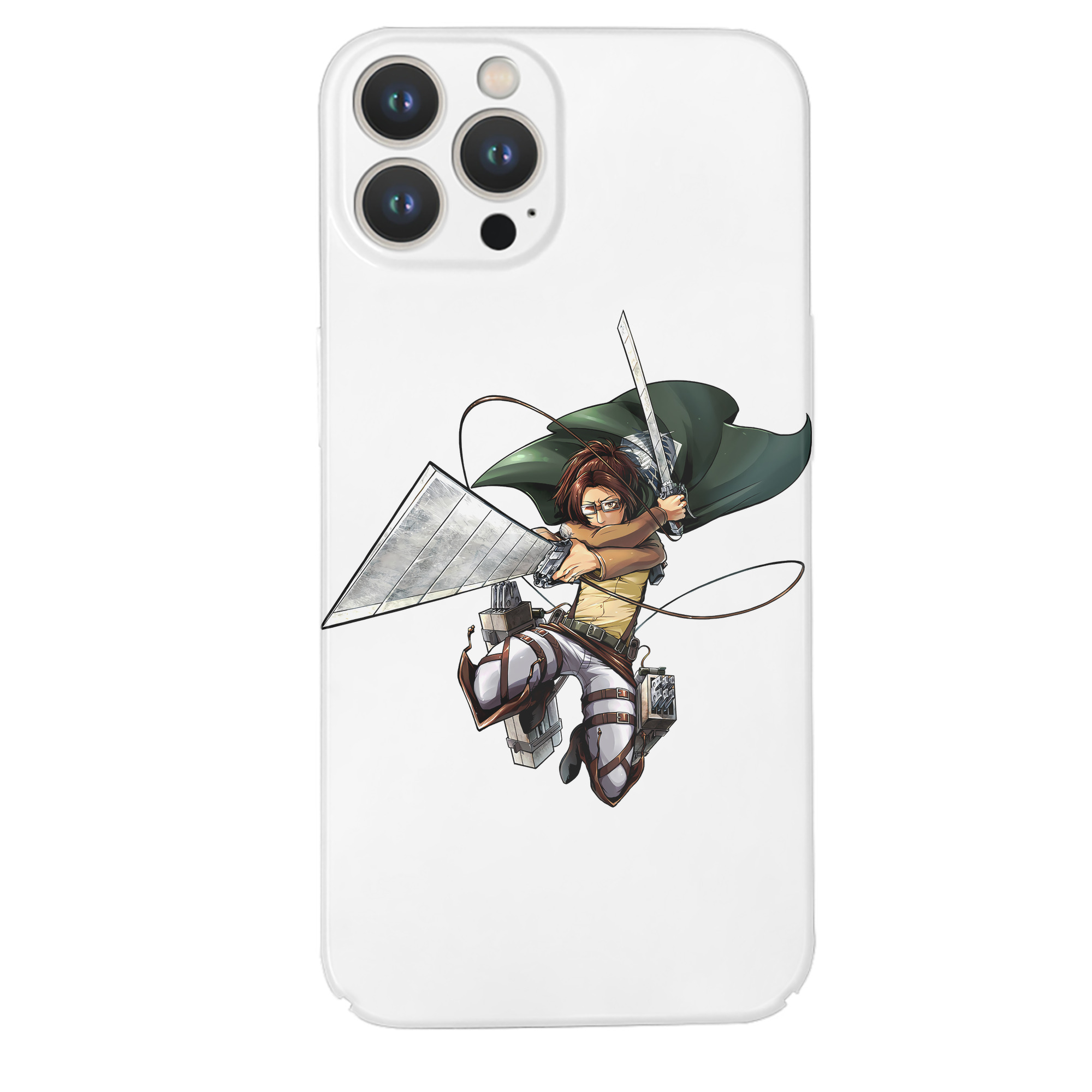 （画像用） 進撃の巨人 ハンジ·ゾエ Attack on Titan Hanji Zoe 【iPhone 14シリーズ対応】ハードケース